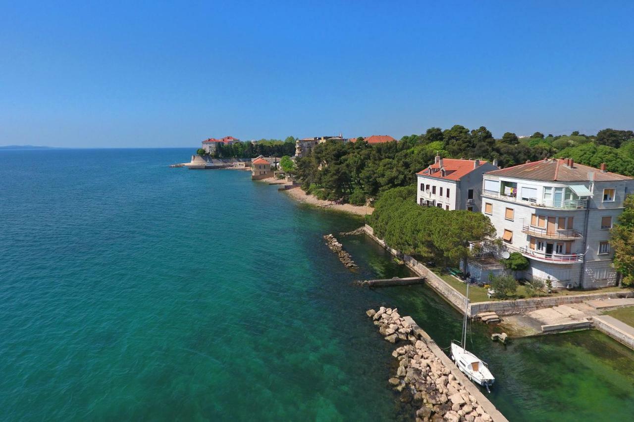 Seafront Beach Apartment - Directly At The Beach Zadar Dış mekan fotoğraf