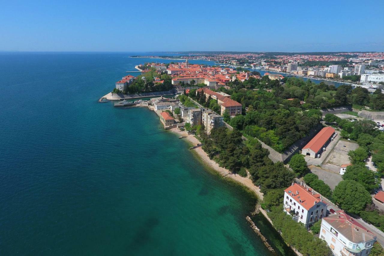 Seafront Beach Apartment - Directly At The Beach Zadar Dış mekan fotoğraf